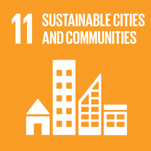 Sustainable cities symbol