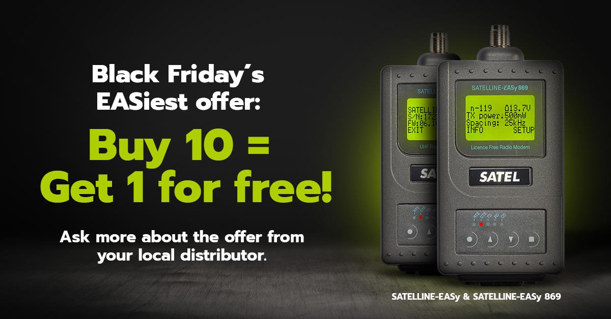 komponent Wedge partner Black Friday, EASy offer – only on Friday 29th - SATEL